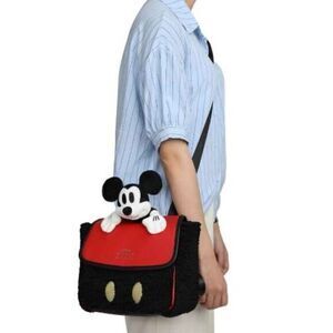 Bioworld Disney Mickey Mouse Peek-A-Boo‎ Plush Backpack